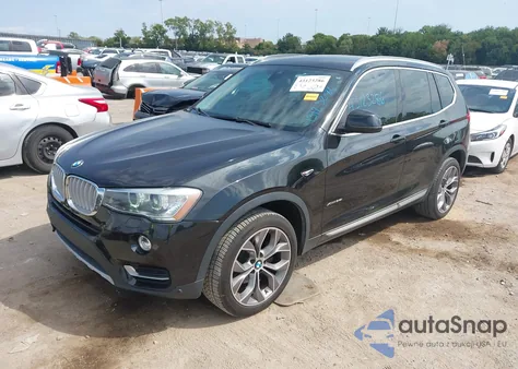 2015 BMW X3 xDrive35I из США, поврежденный, VIN 5UXWX7C54F0K35272